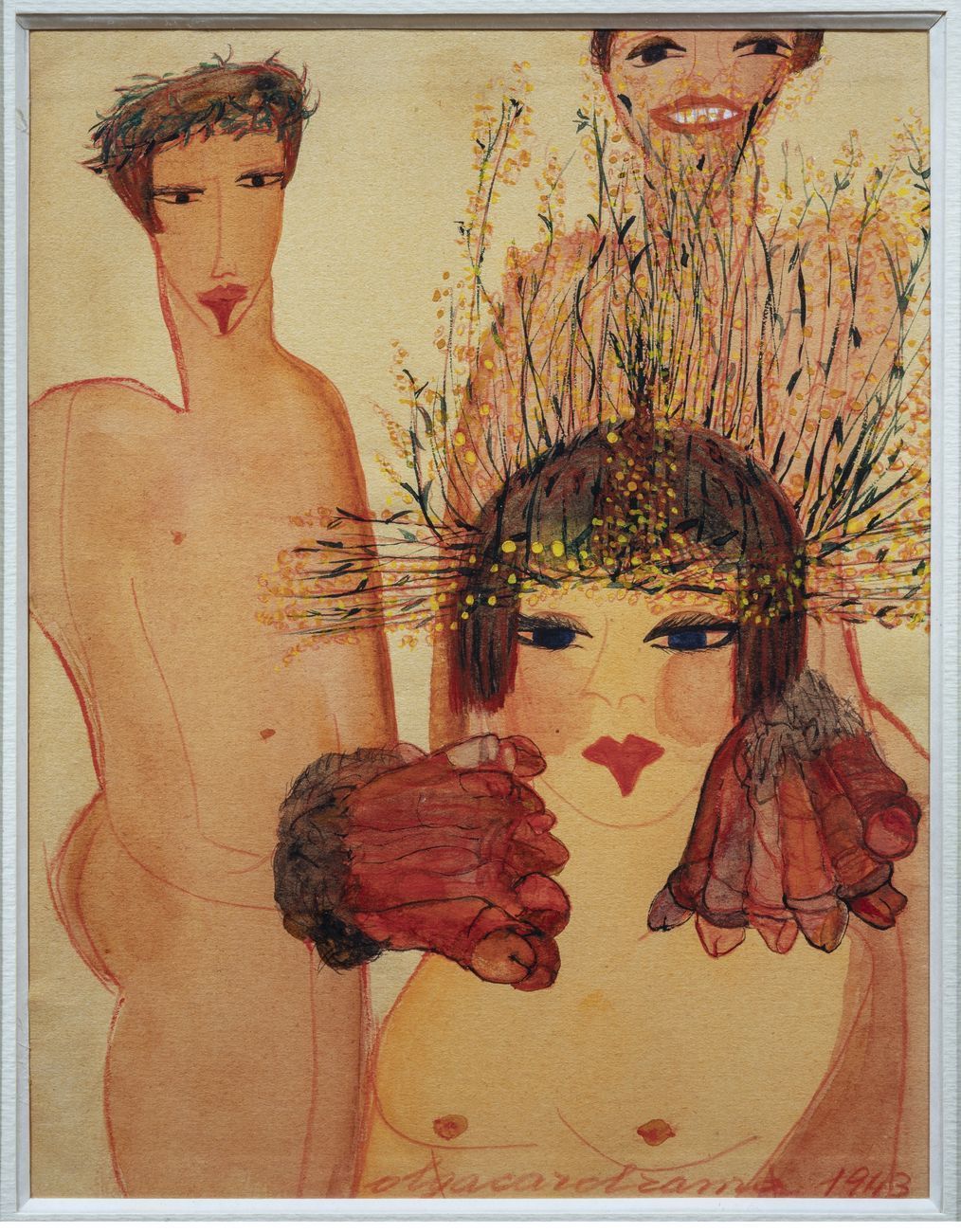 Carol Rama, Appassionata (1943; Torino, Collezione privata). Foto Pino Dell’Aquila © Archivio Carol Rama, Torino
