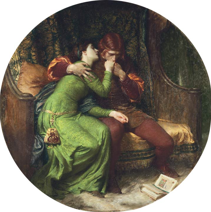 Frank Dicksee, Paolo e Francesca (1894; olio su tela, 130 x 130 cm, collezione privata)
 Frank Dicksee, Paolo e Francesca (1894; olio su tela, 130 x 130 cm, collezione privata)