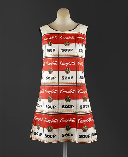 Andy Warhol, The Souper Dress (1966-1967; New York, The Metropolitan Museum)
