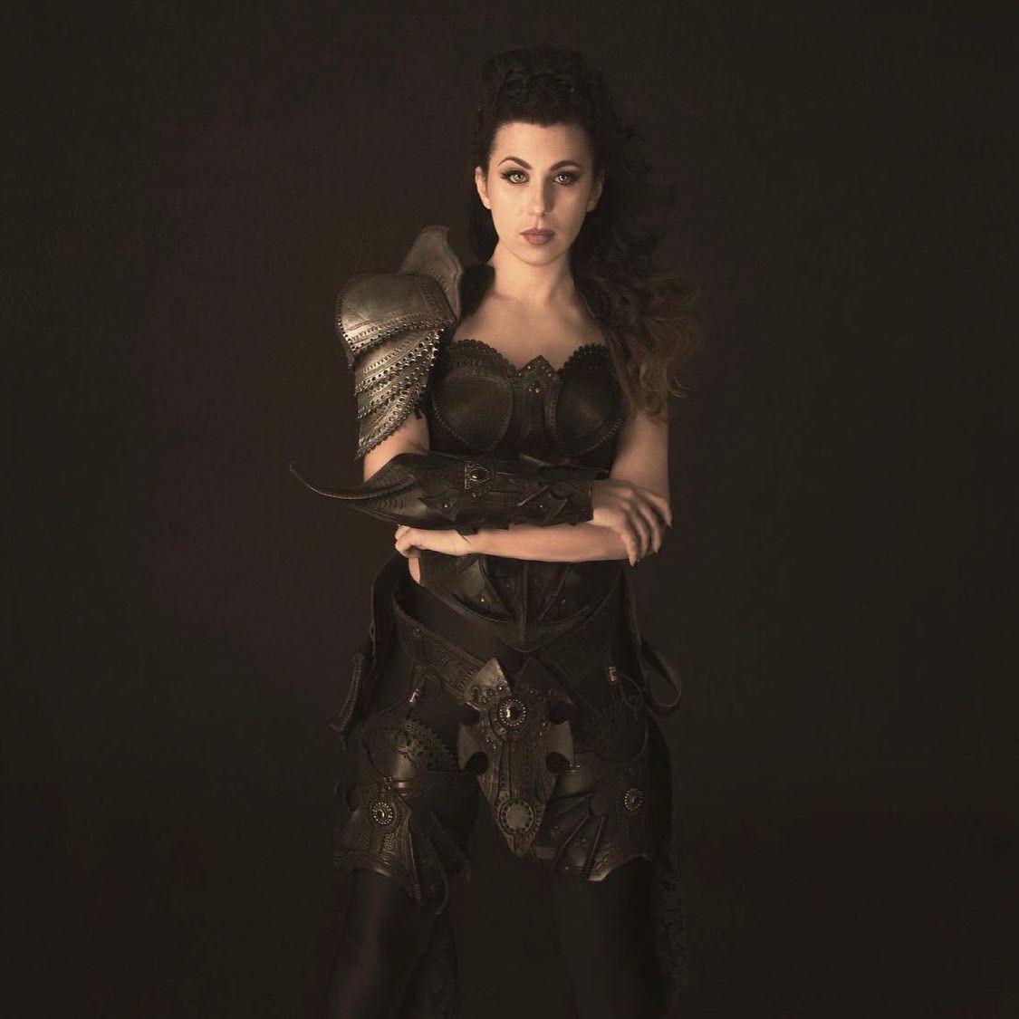 Melissa Marcello, La guerriera, autoritratto (2021)
