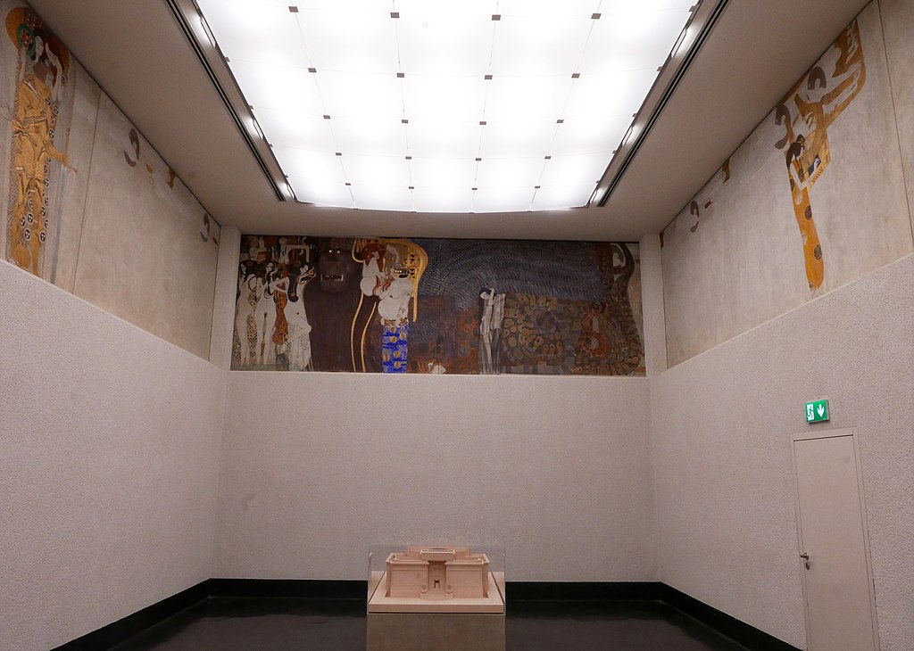 Il Beethovenfries di Klimt nel Palazzo della Secessione
