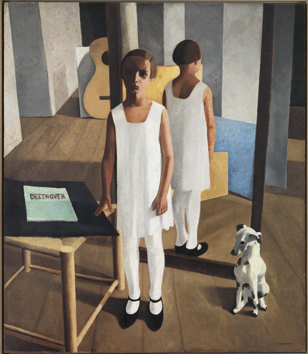 Felice Casorati, Beethoven (1928; olio su tavola, 139 x 120 cm; Rovereto, Mart, Museo di arte moderna e contemporanea di Trento e Rovereto, Collezione VAF-Stiftung)
 Felice Casorati, Beethoven (1928; olio su tavola, 139 x 120 cm; Rovereto, Mart, Museo di arte moderna e contemporanea di Trento e Rovereto, Collezione VAF-Stiftung)