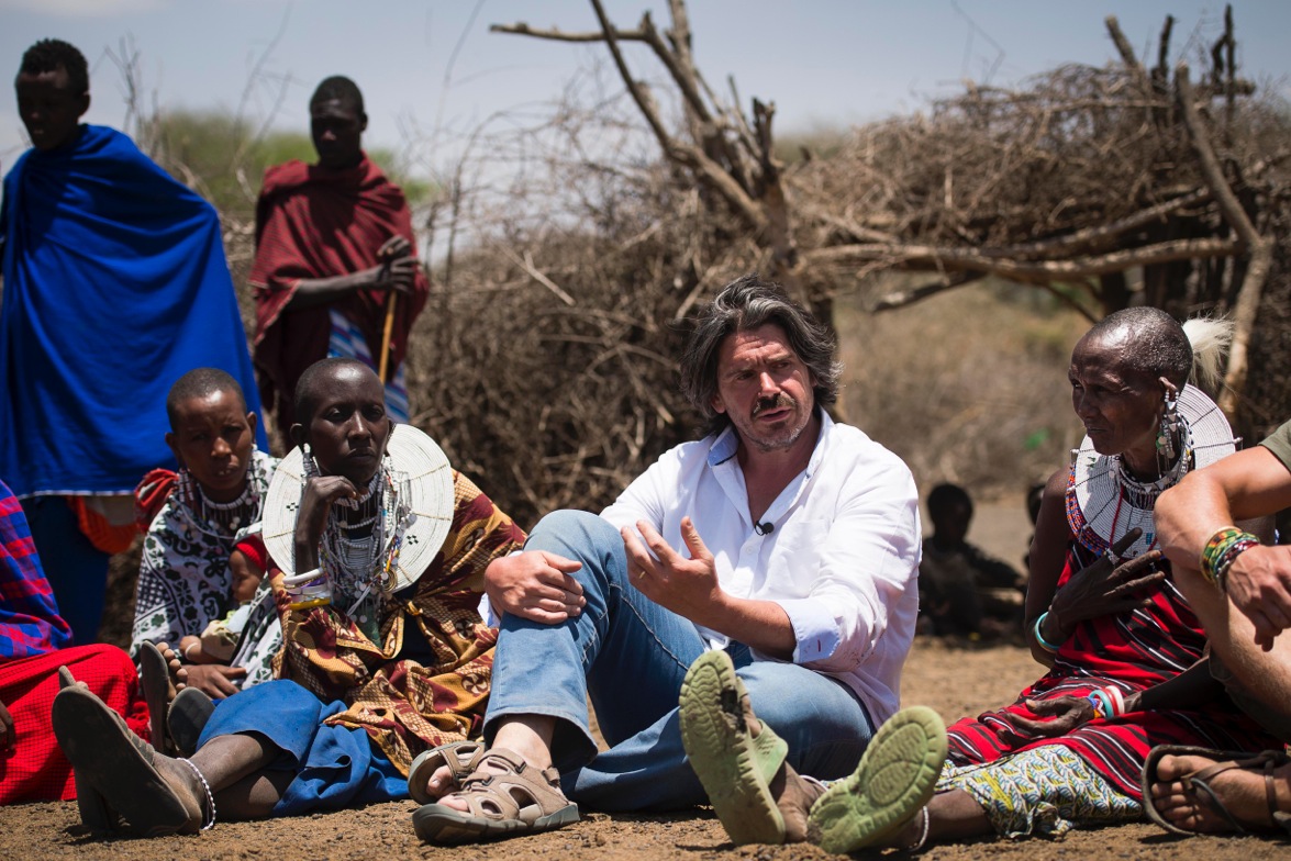 Koen Vanmechelen in Etiopia. Foto di Eliza Deacon
