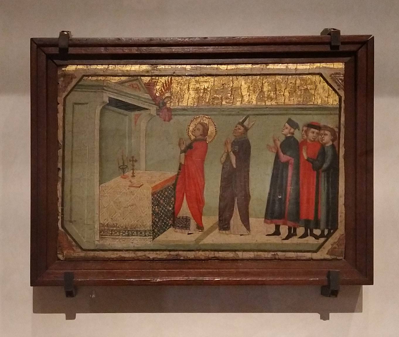 Pacino di Bonaguida, Miracolo della messa di san Procolo (1325-1330 circa; tavola, 21,1 x 31 cm; Rivoli, Castello di Rivoli, Collezione Cerruti)
 Pacino di Bonaguida, Miracolo della messa di san Procolo (1325-1330 circa; tavola, 21,1 x 31 cm; Rivoli, Castello di Rivoli, Collezione Cerruti)
