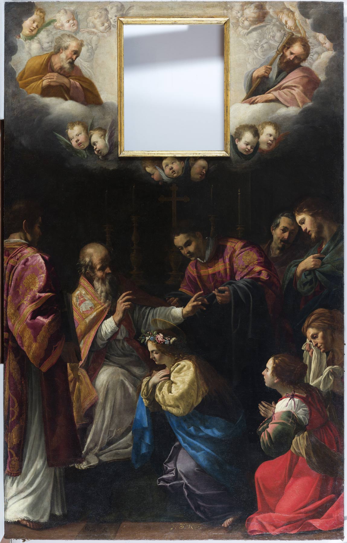 Orazio Riminaldi, Santa Bona riceve l'abito dell'Ordine Agostiniano (1627-1629 circa; olio su tela; Pisa, Chiesa di San Martino)
 Orazio Riminaldi, Santa Bona riceve l'abito dell'Ordine Agostiniano (1627-1629 circa; olio su tela; Pisa, Chiesa di San Martino)