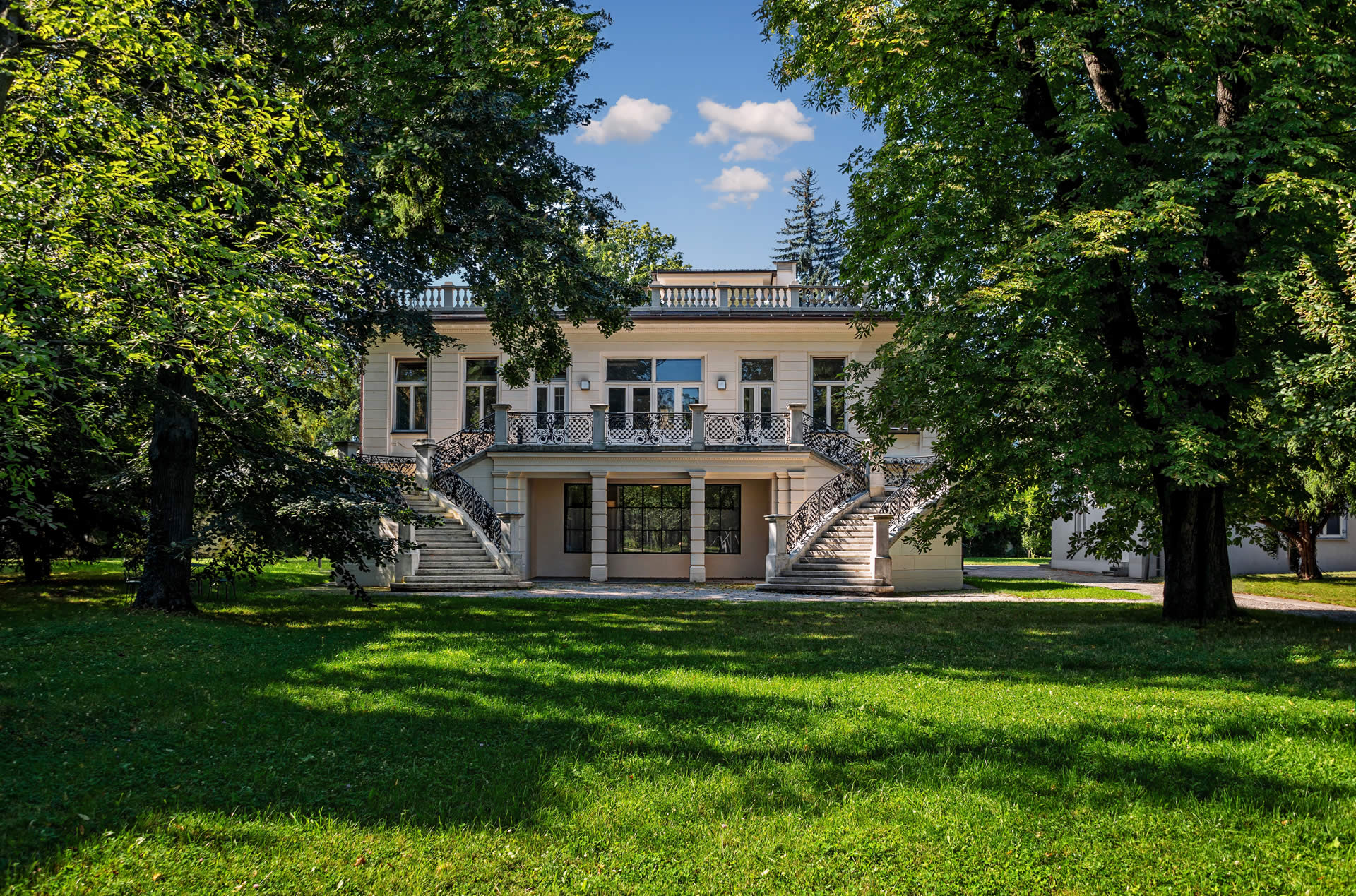 La villa di Klimt. Foto Klimt Villa
