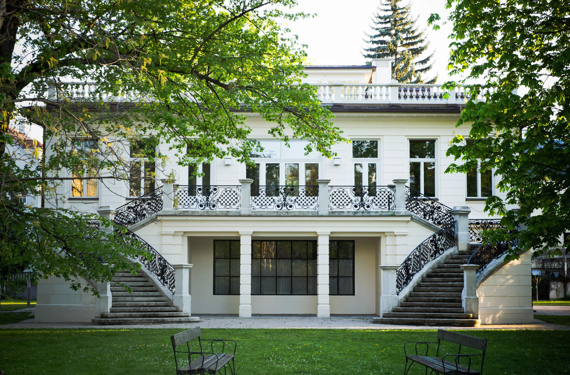 La villa di Klimt. Foto Klimt Villa
