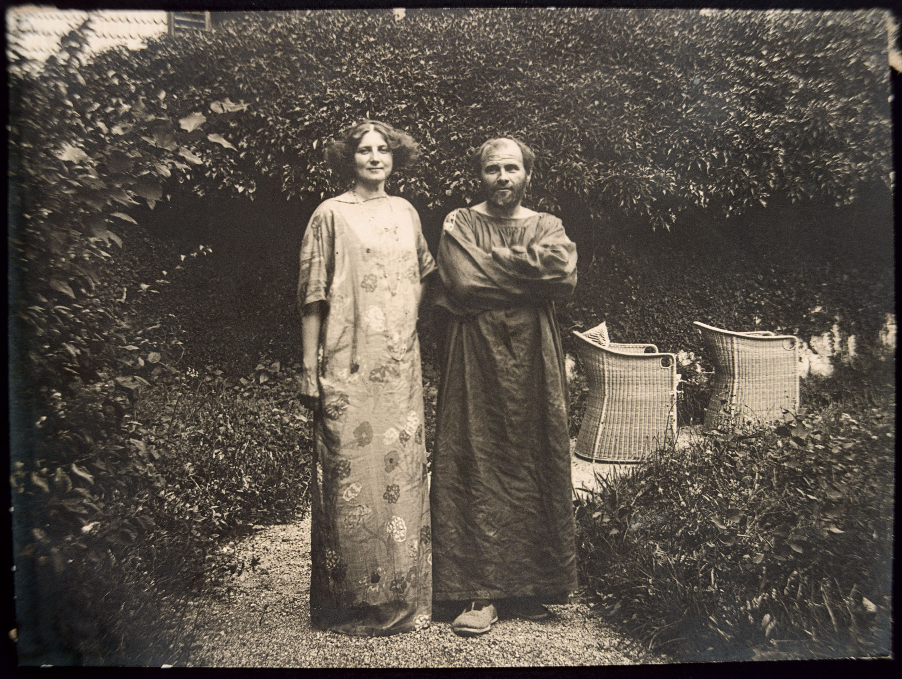 Emilie FlÃ¶ge e Gustav Klimt Â©Klimt Foundation,Vienna
