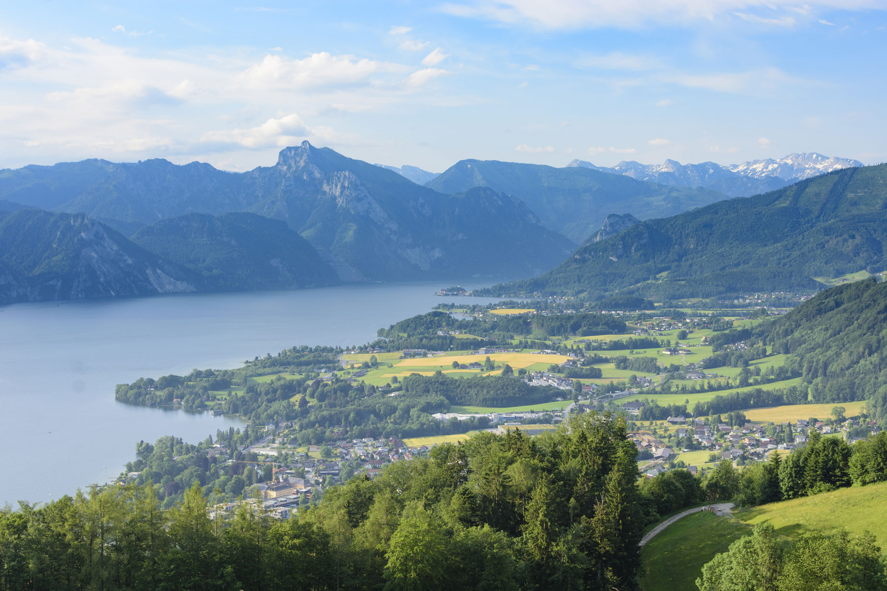 Altmuenster on the Traunsee in the Salzkammergut Â© Ã–sterreich Werbung Ph.Credit Volker Preusser