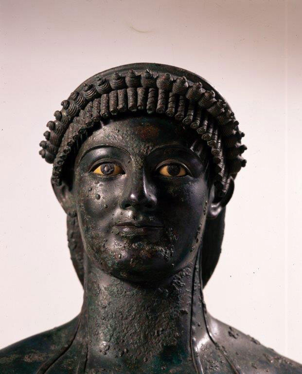 Statua di Apollo lampadoforo (I secolo a.C.; bronzo, Pompei, Parco Archeologico). © Archivio dell'Arte - Foto Luciano Marco Pedicini
