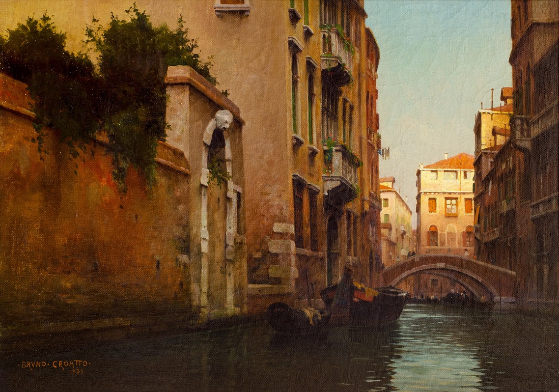 Bruno Croatto, Canale a Venezia (1939; olio su tela)
 Bruno Croatto, Canale a Venezia (1939; olio su tela)