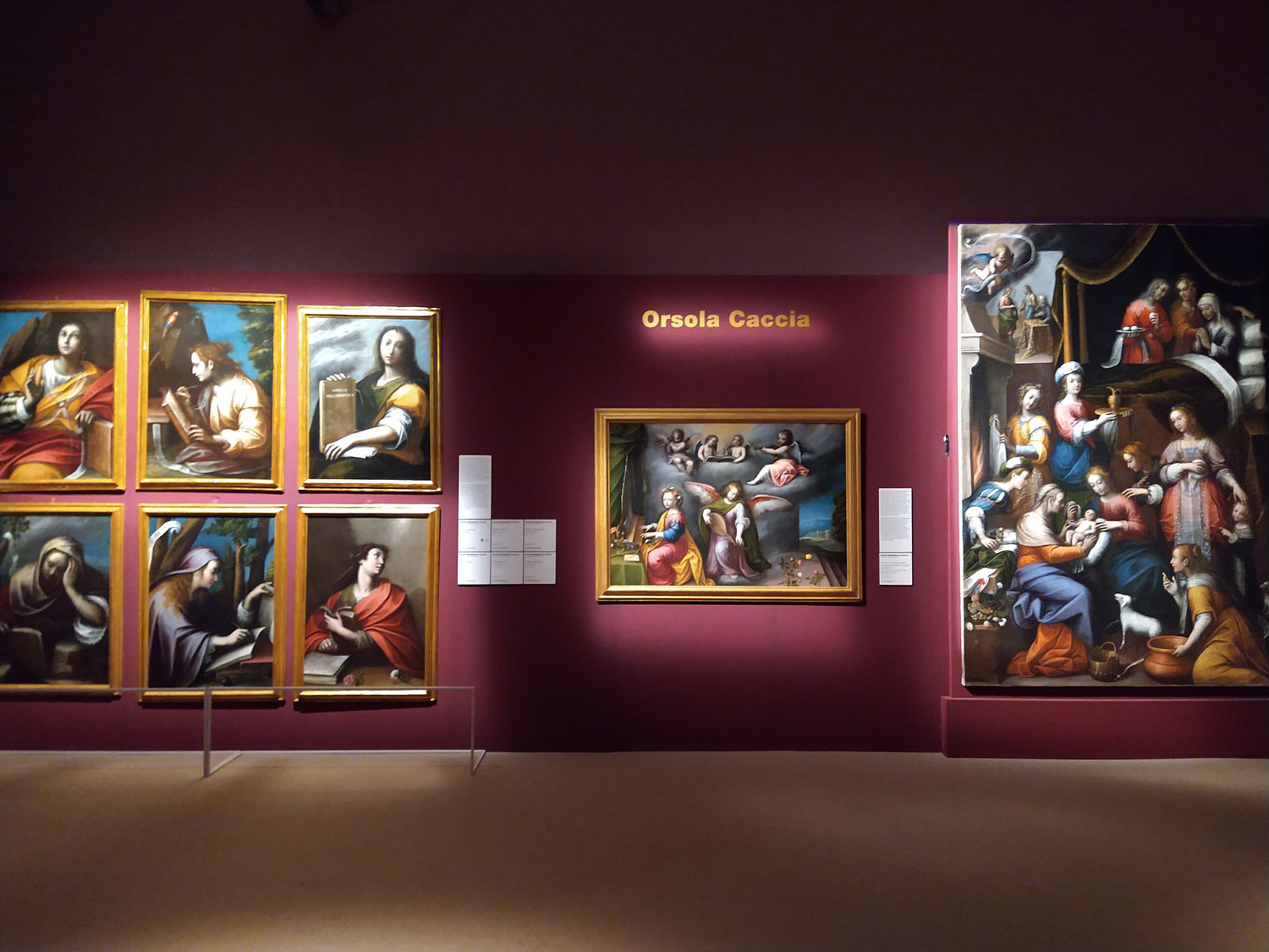 Sala della mostra
 Sala della mostra