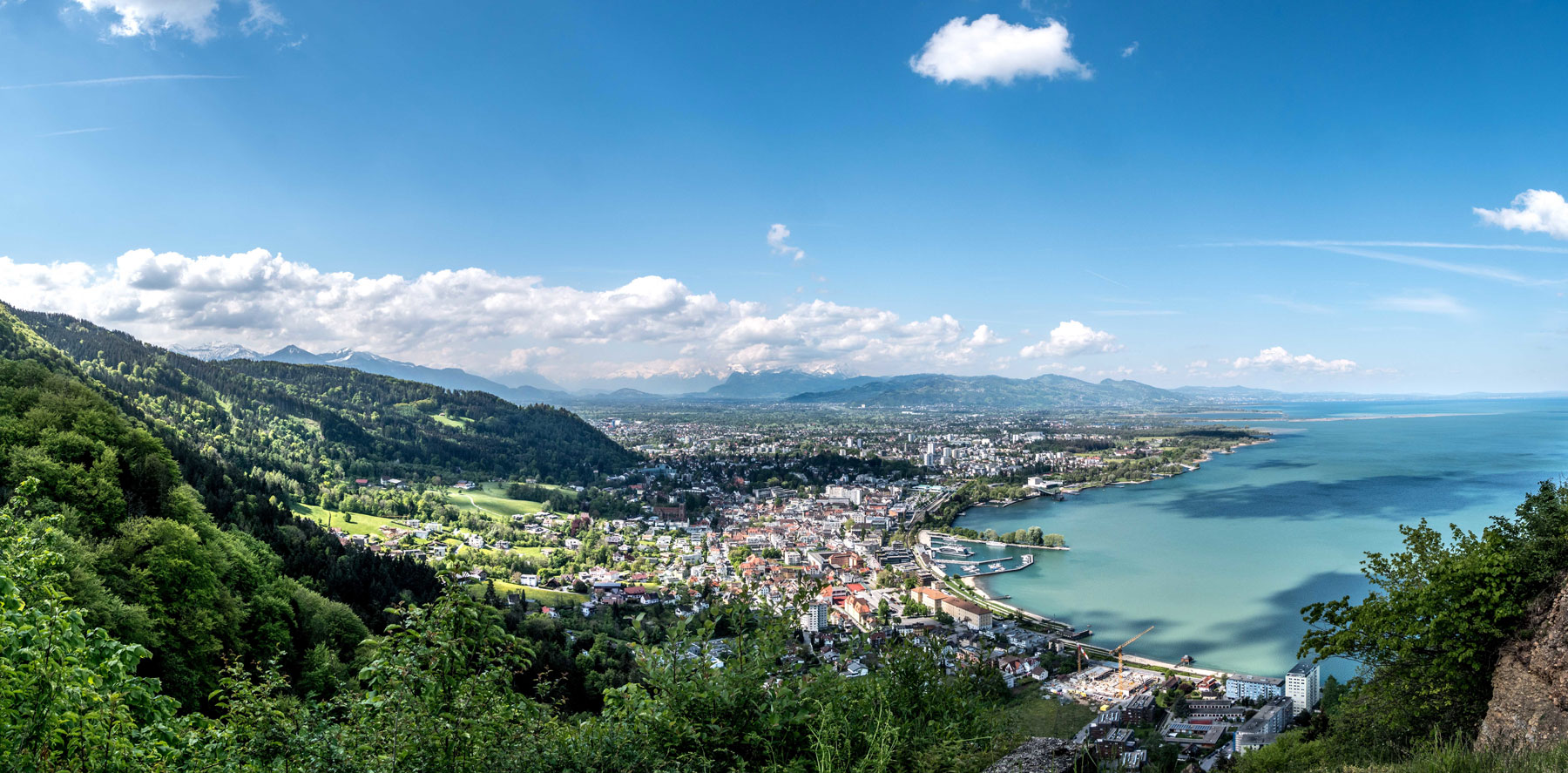 Panoramic view of Bregenz Â©Bregenz Tourismus Stadtmarketing GmbH / Christiane Setz