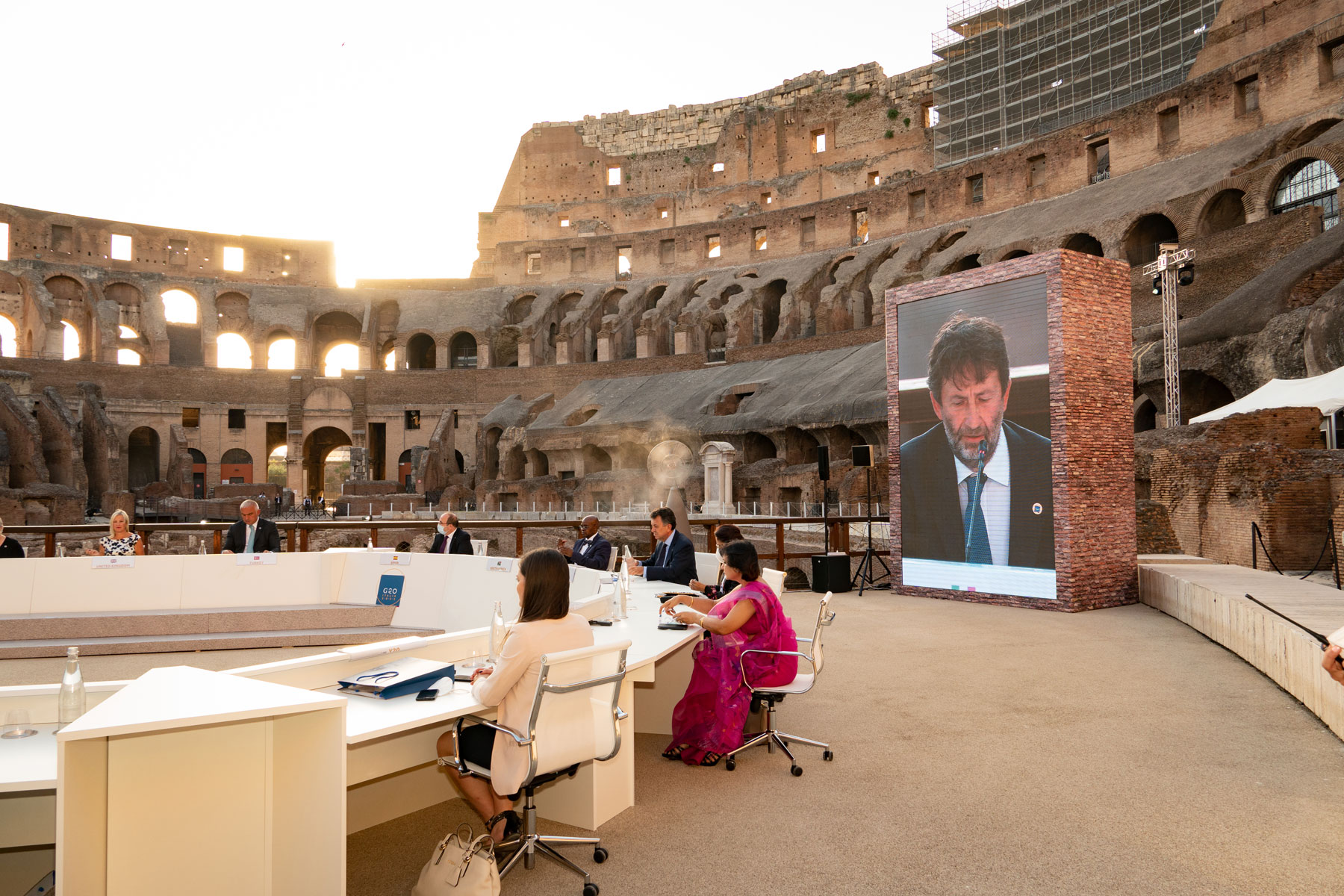 Immagini dal G20 Cultura. Foto: Ministero della Cultura
 Immagini dal G20 Cultura. Foto: Ministero della Cultura