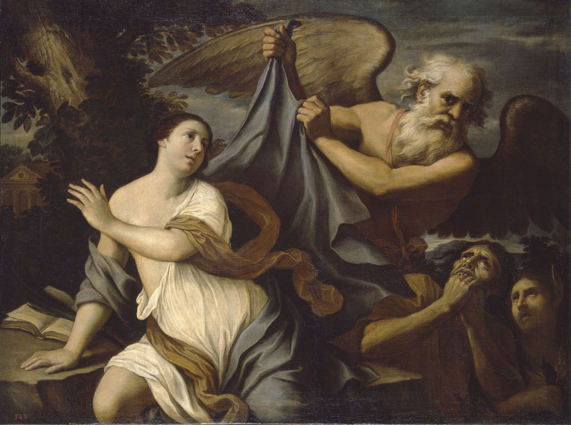 Giovanni Domenico Cerrini, Il Tempo svela la Verità (1666 circa; olio su tela, 127,5 x 171,5 cm; Kassel, Museumslandschaft Hessen Kassel, Gemäldegalerie Alte Meister)
 Giovanni Domenico Cerrini, Il Tempo svela la Verità (1666 circa; olio su tela, 127,5 x 171,5 cm; Kassel, Museumslandschaft Hessen Kassel, Gemäldegalerie Alte Meister)