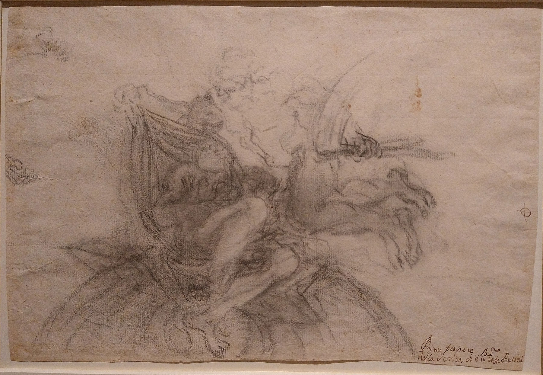 Gian Lorenzo Bernini, La Verità svelata dal Tempo (1646; gessetto su carta, 252 x 369 mm; Lipsia, Museum der Bildenden Künste)
 Gian Lorenzo Bernini, La Verità svelata dal Tempo (1646; gessetto su carta, 252 x 369 mm; Lipsia, Museum der Bildenden Künste)