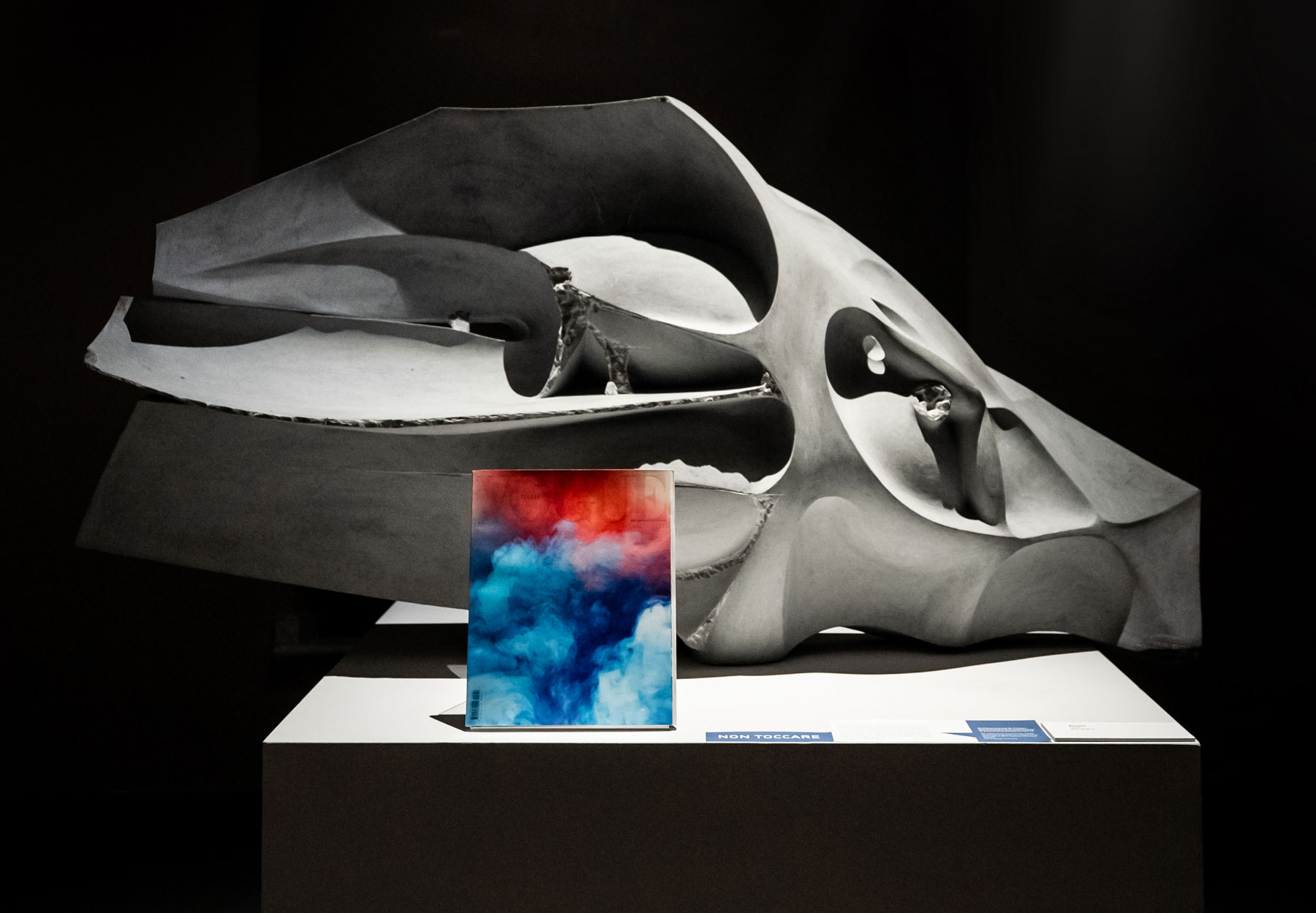 Veduta della mostra Carta Bianca. Una nuova storia
