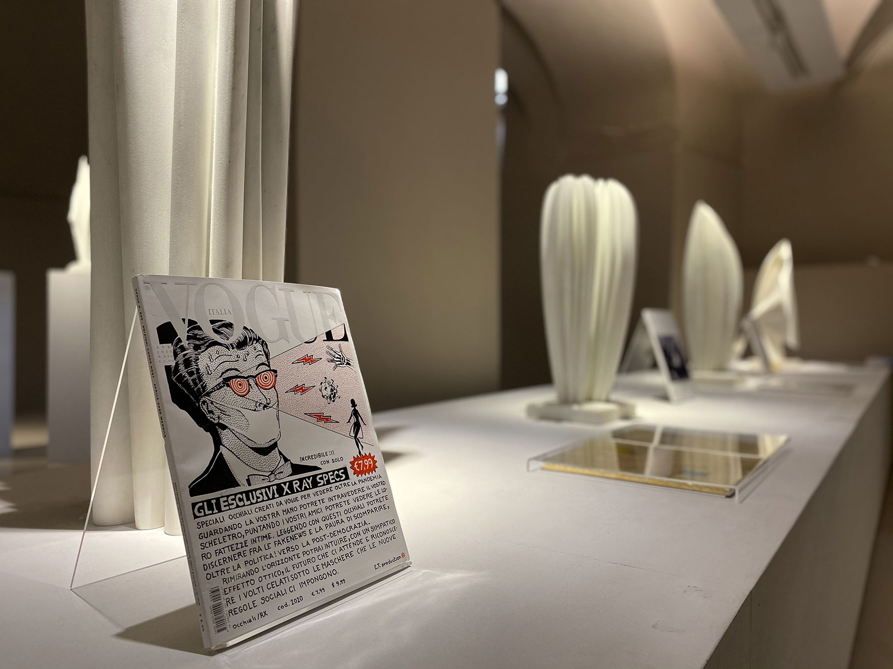 Veduta della mostra Carta Bianca. Una nuova storia
