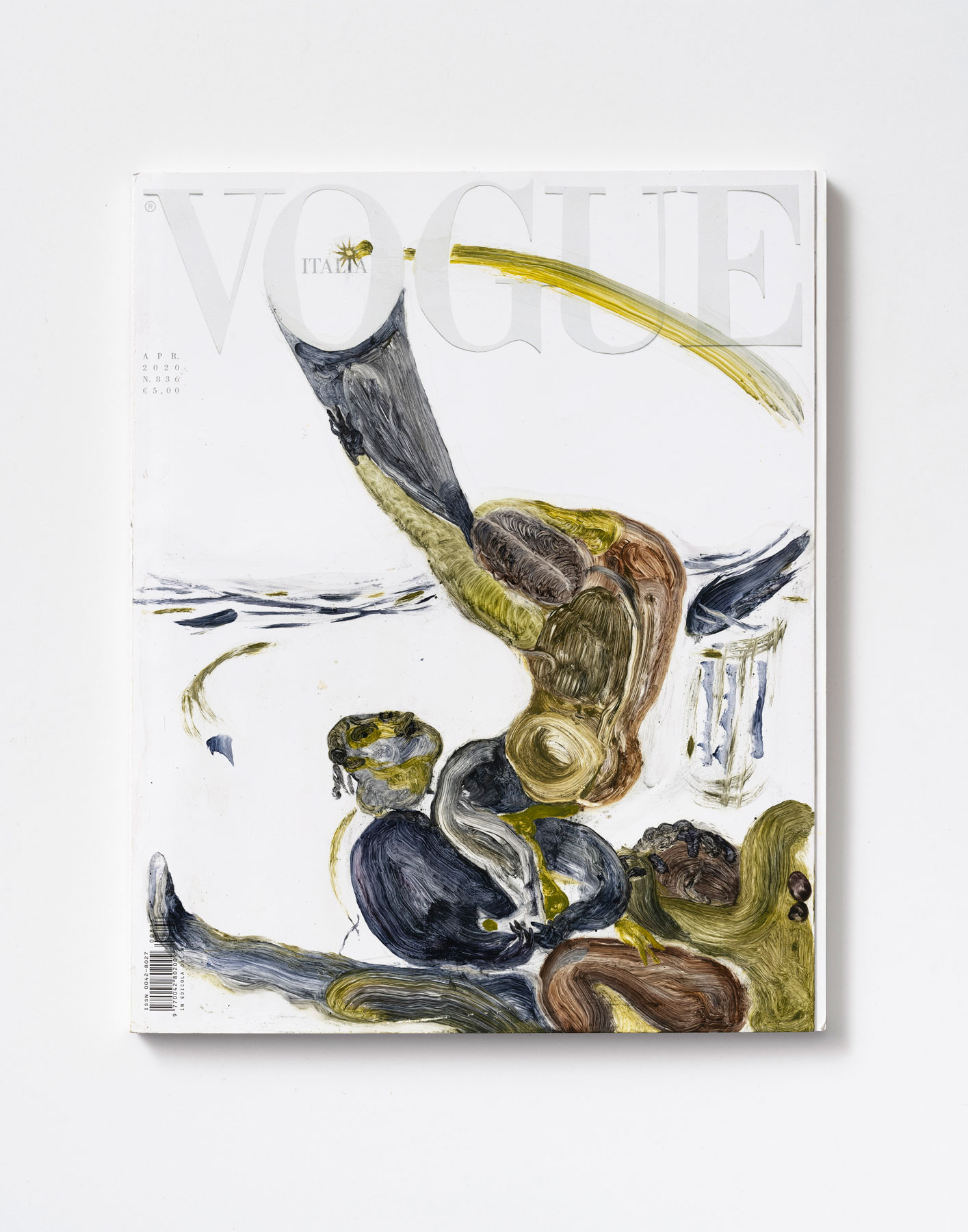 Guglielmo Castelli, Tomorrow (2020; olio su copertina). Courtesy l’artista. Foto di Giorgio Benni
