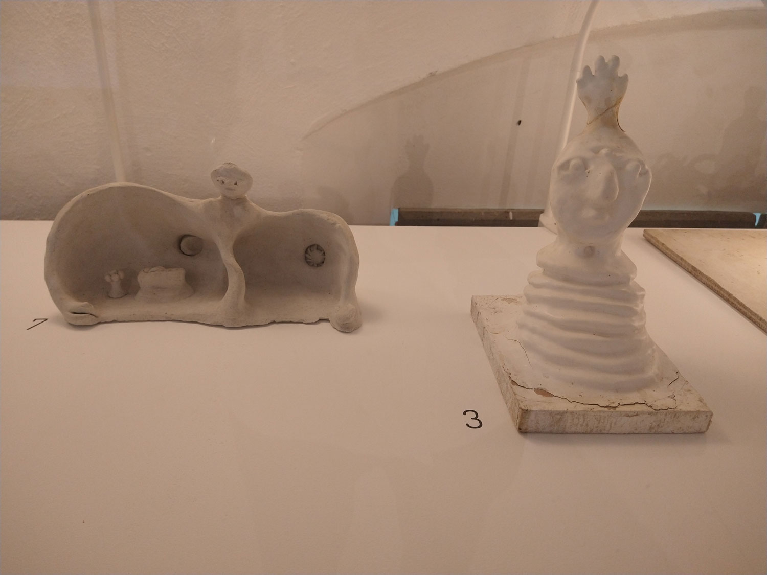 Due maquette per il Giardino dei Tarocchi
