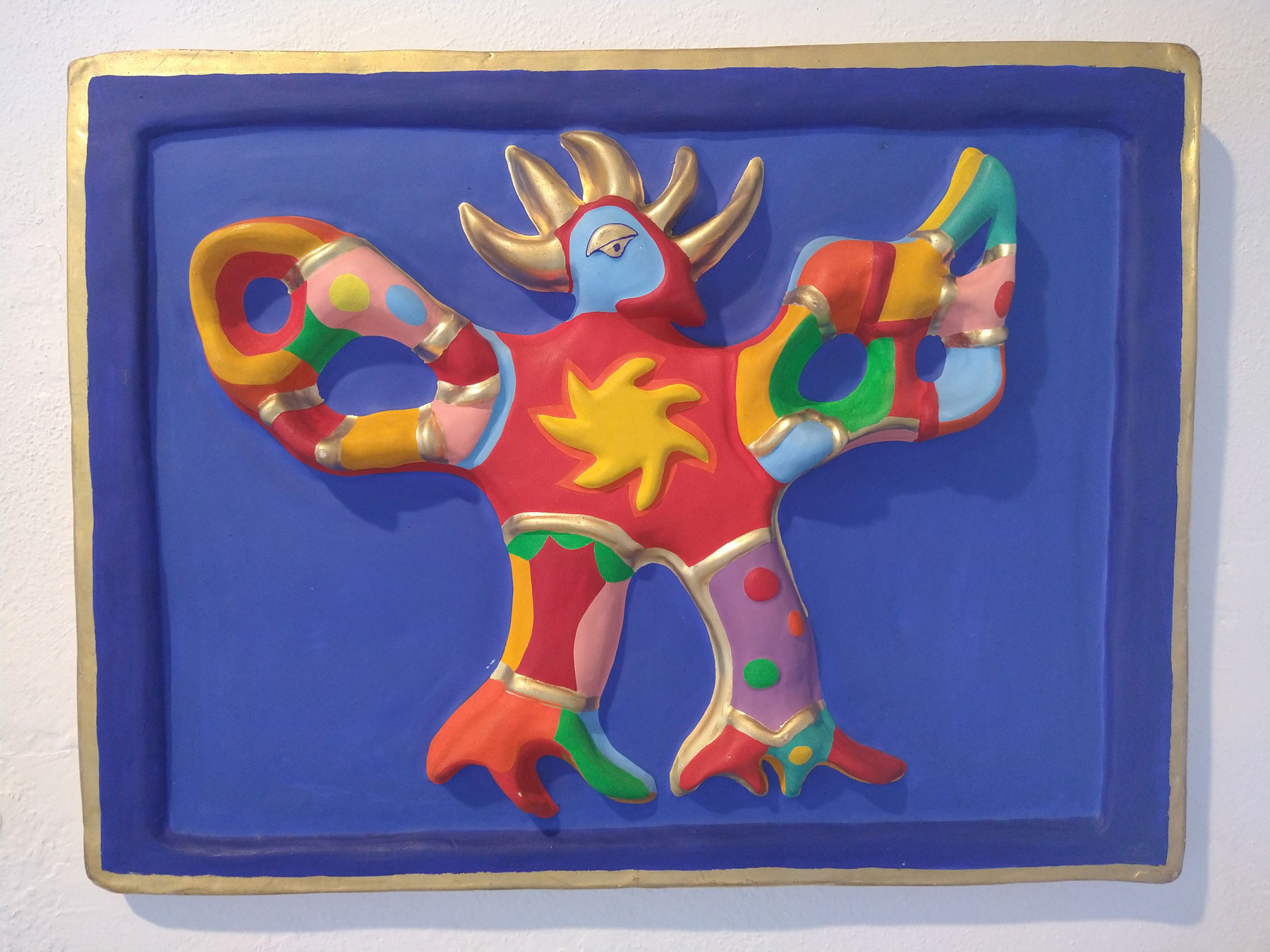 Niki de Saint Phalle, L'oiseau de feu (1985; poliestere dipinto; Collezione privata)
