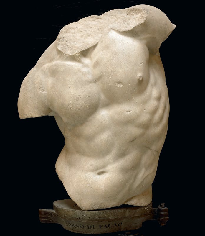 Arte greca, Torso Gaddi (I secolo a.C.; marmo greco, altezza 84 cm; Firenze, Uffizi)
