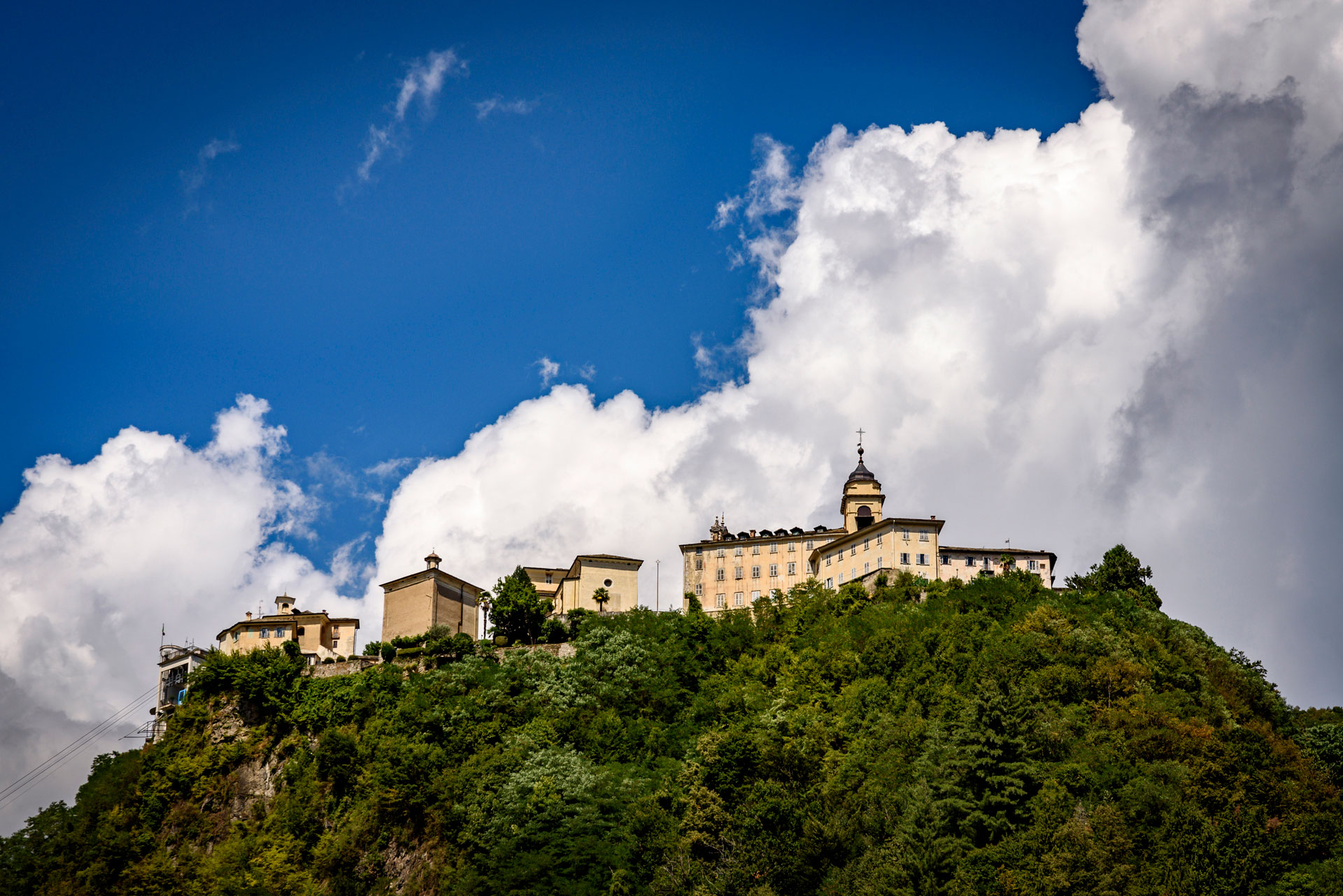 Panorama del Sacro Monte di Varallo

