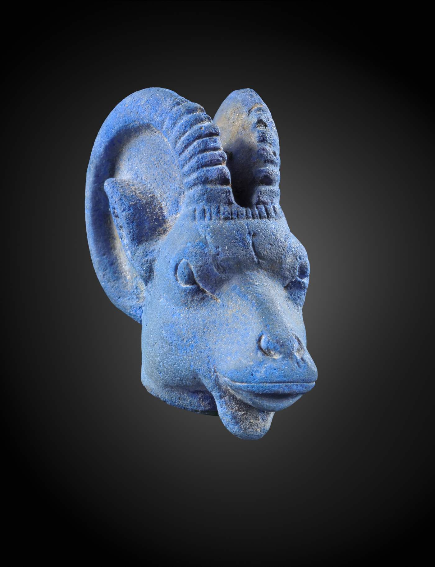  Arte egizia, Testa di stambecco della Nubia
