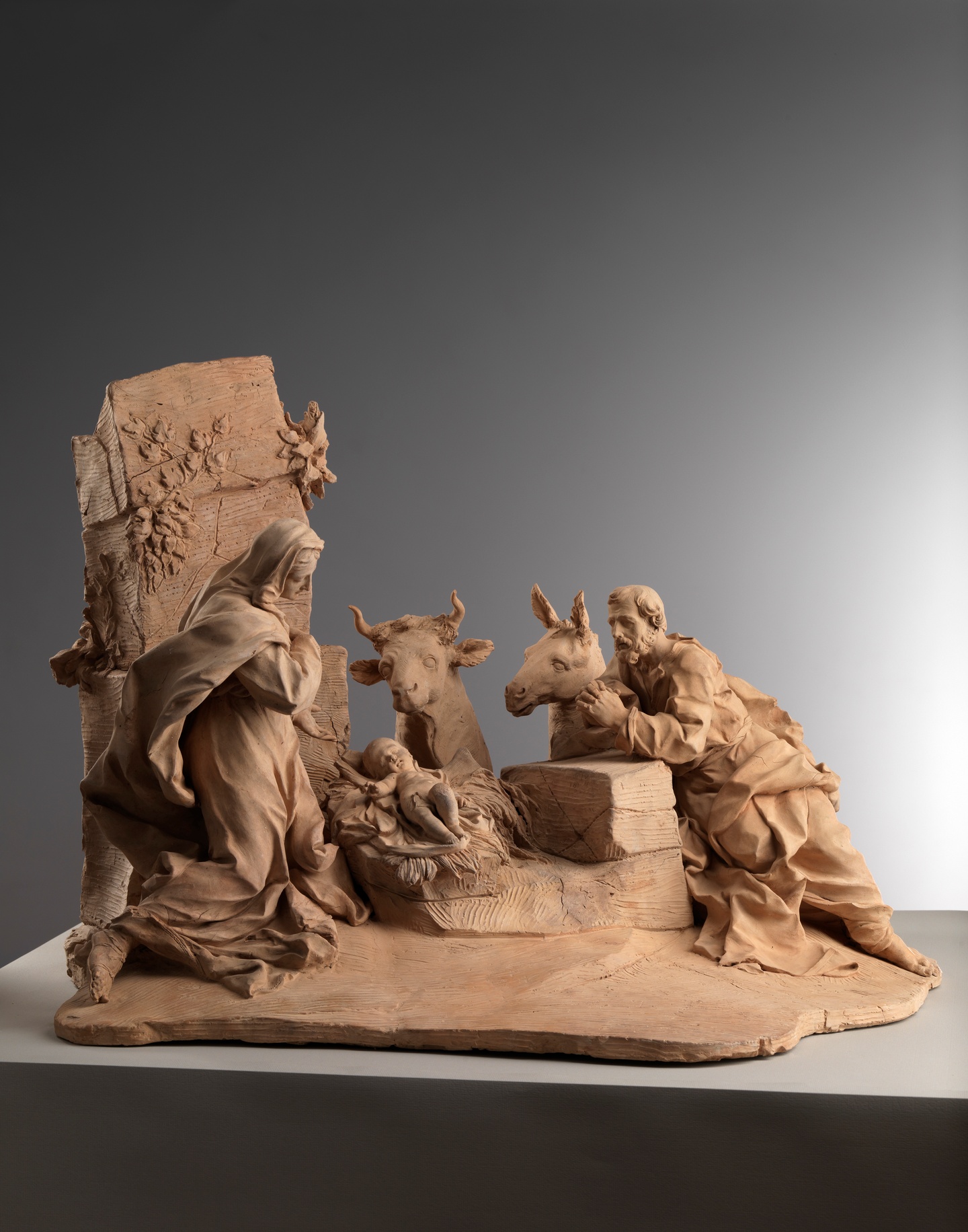 Bernardino Cametti, Natività (1725 circa; terracotta, 51 x 66 x 64 cm)
