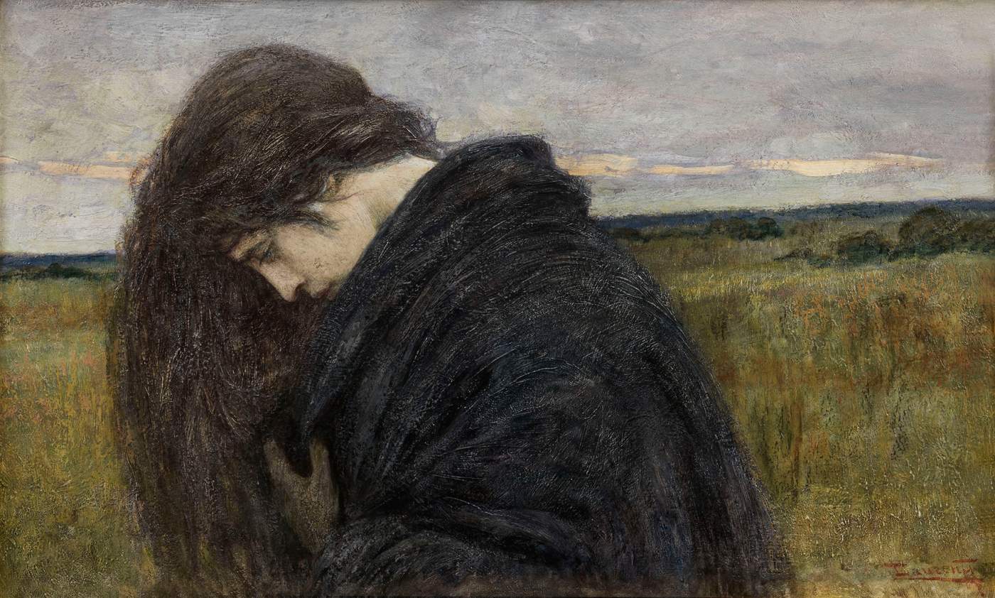 Cesare Laurenti, Studio di testa - motivo elegiaco
