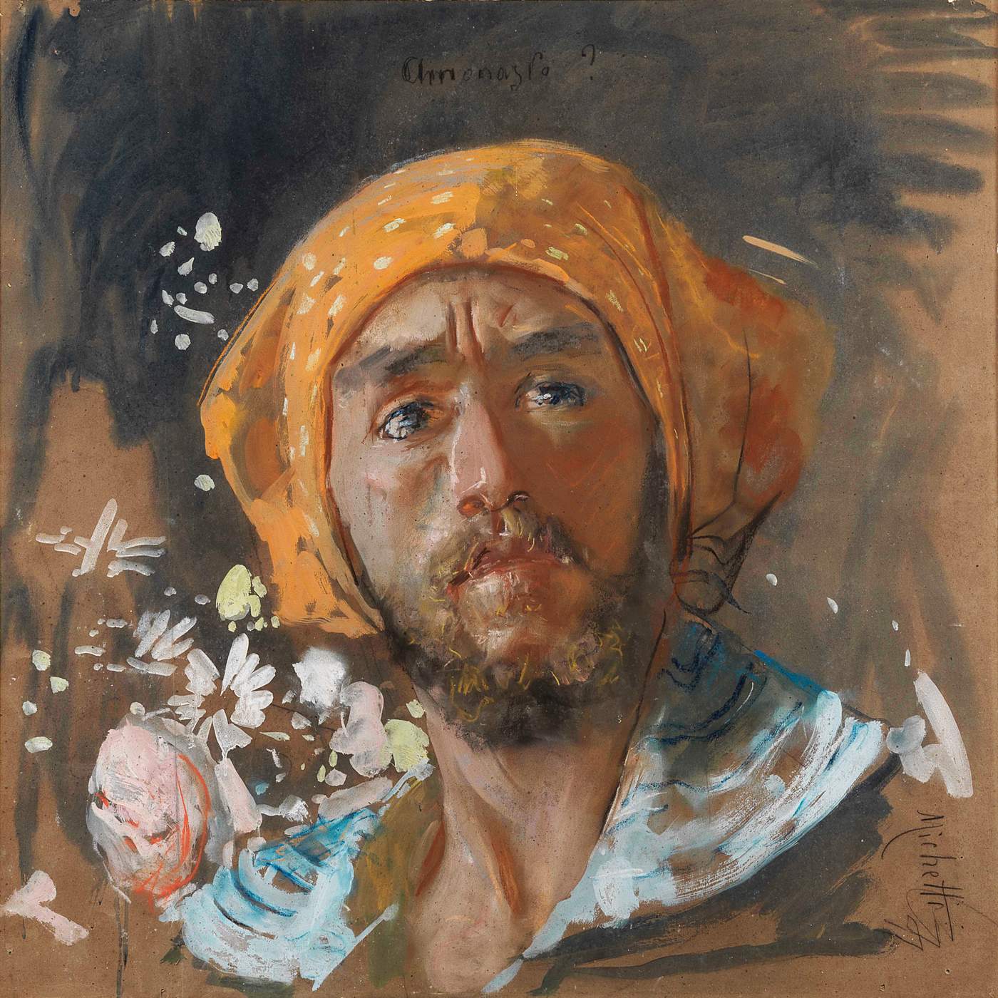 Francesco Paolo Michetti, Autoritratto
