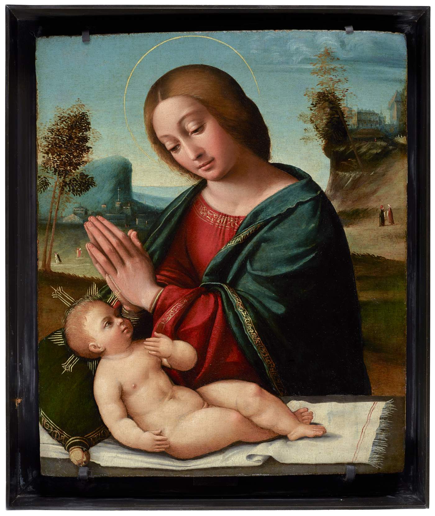 Giovanni Battista Benvenuti detto l'Ortolano, Madonna col Bambino
