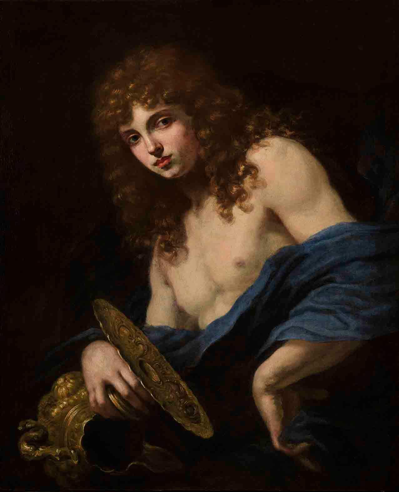Baldassarre Franceschini detto il Volterrano, Ritratto del marchese Luigi di Alberto Altoviti come Ganimede o Ila (1645-1646 circa; olio su tela, 87,5 x 71 cm)
