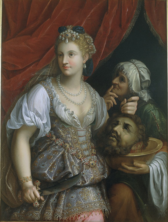 Fede Galizia, Giuditta (1601; olio su tela, 123 x 92 cm; Roma, Galleria Borghese)
