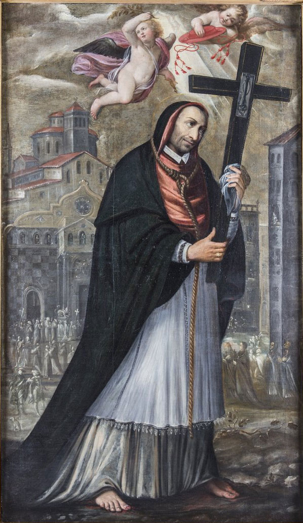 Fede Galizia, San Carlo in processione con il Sacro Chiodo (1623-1625 circa; olio su tela, 216 x 121 cm; Milano, Museo e Tesoro del Duomo)
