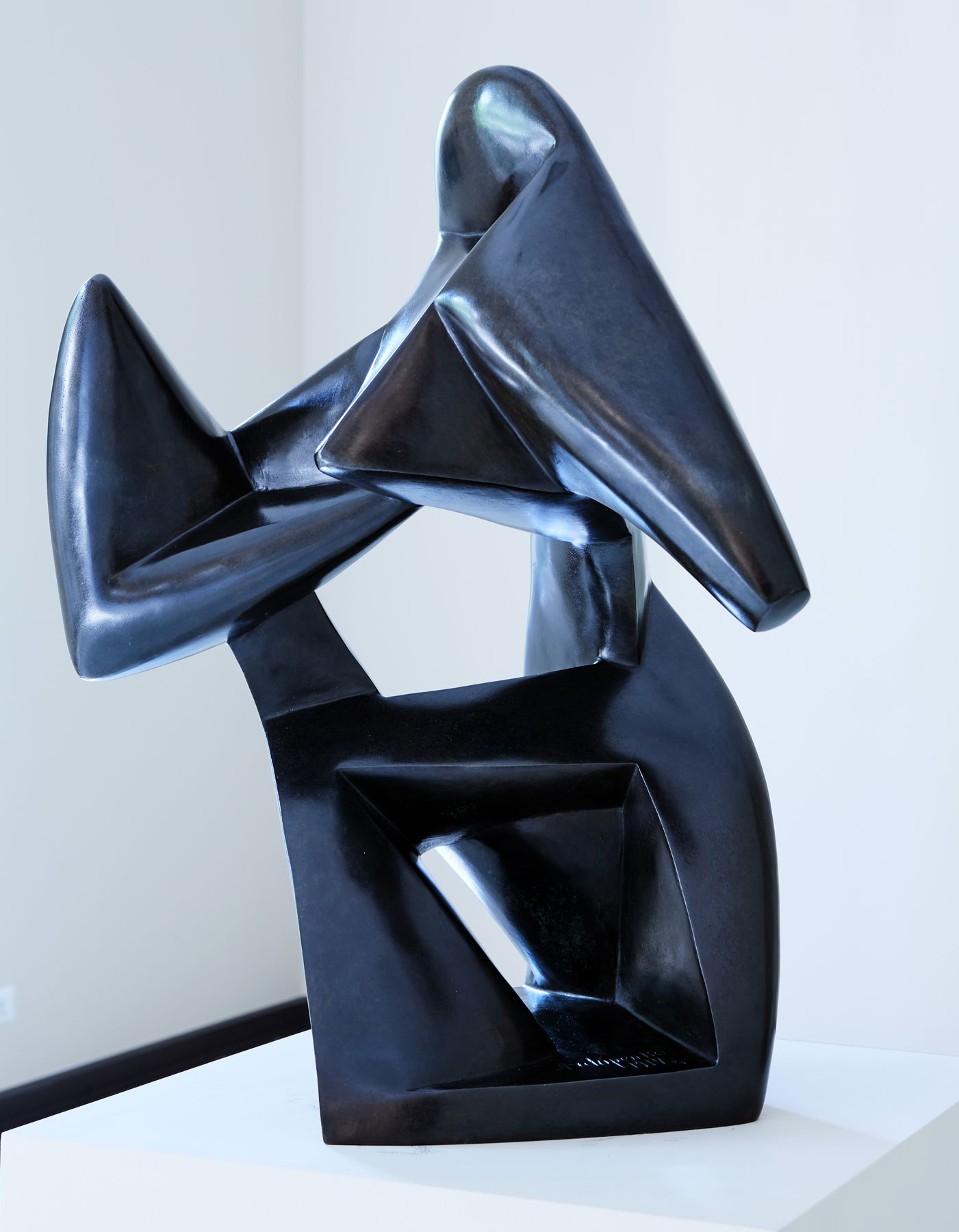 Alexander Archipenko, Boxers (1913-1914 [1964]; bronzo, 59,7 x 41,9 x 40,6 cm)
