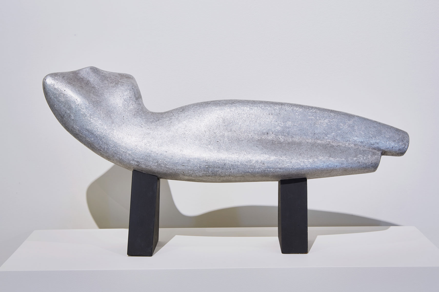 Alexander Archipenko, Torso nello spazio (1935-1936/46 [1958]; alluminio, 27,9 x 56,5 x 14,6 cm)
