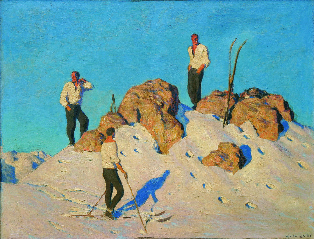 Alfons Walde, Gipfelrast am Pengelstein (1928; olio su tela, 78 x 100 cm; KitzbÃ¼hel, Museum KitzbÃ¼hel)
