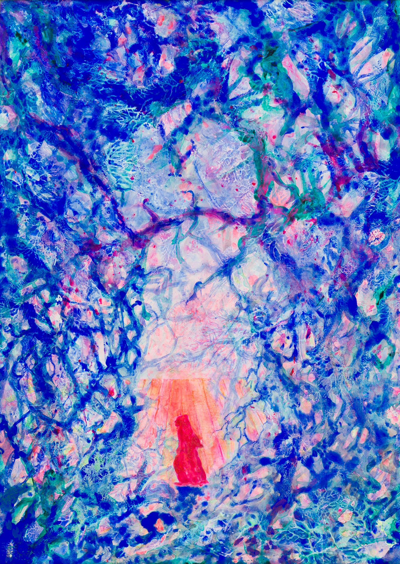 Aligi Sassu, La selva oscura (Canto I Inferno)
