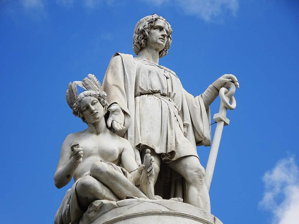 Monumento a Colombo, Genova, Piazza Acquaverde. Foto Anton Preziuso
