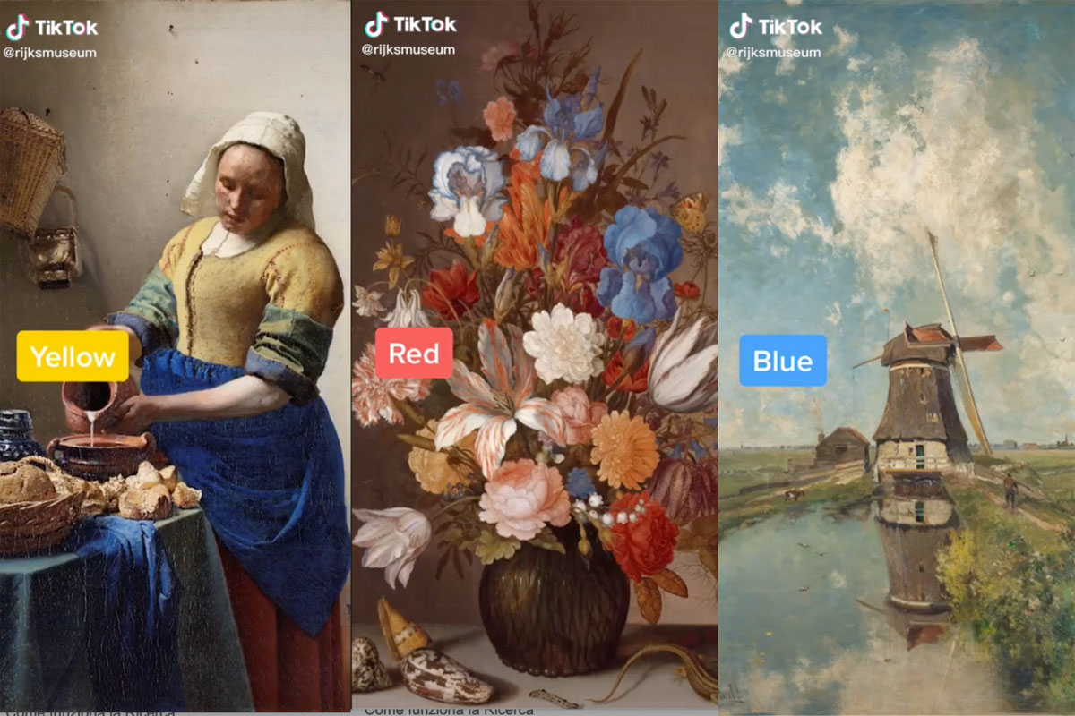 Rijksmuseum su TikTok
