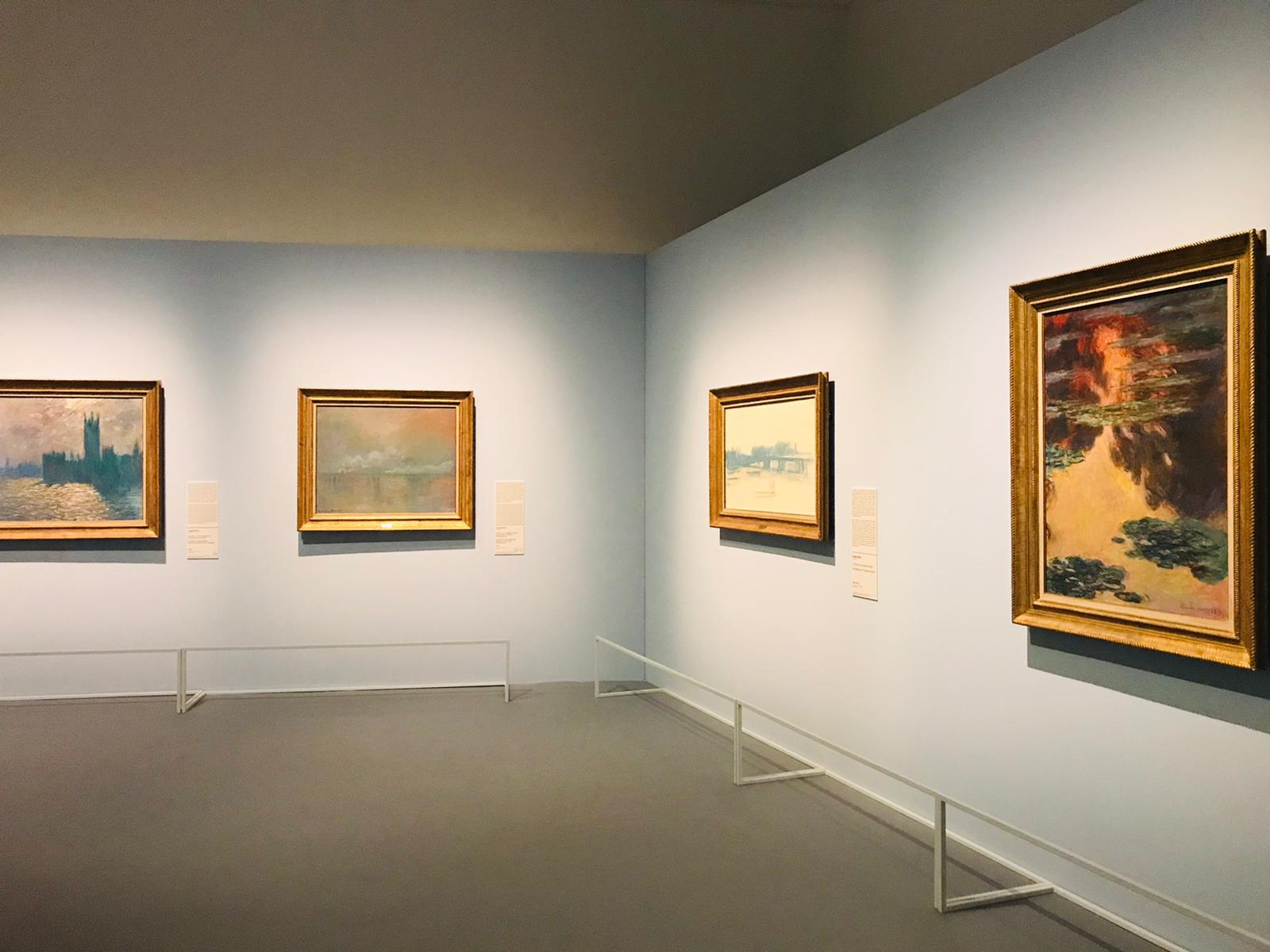 Sala della mostra Monet a Milano, Palazzo Reale
 Sala della mostra Monet a Milano, Palazzo Reale
