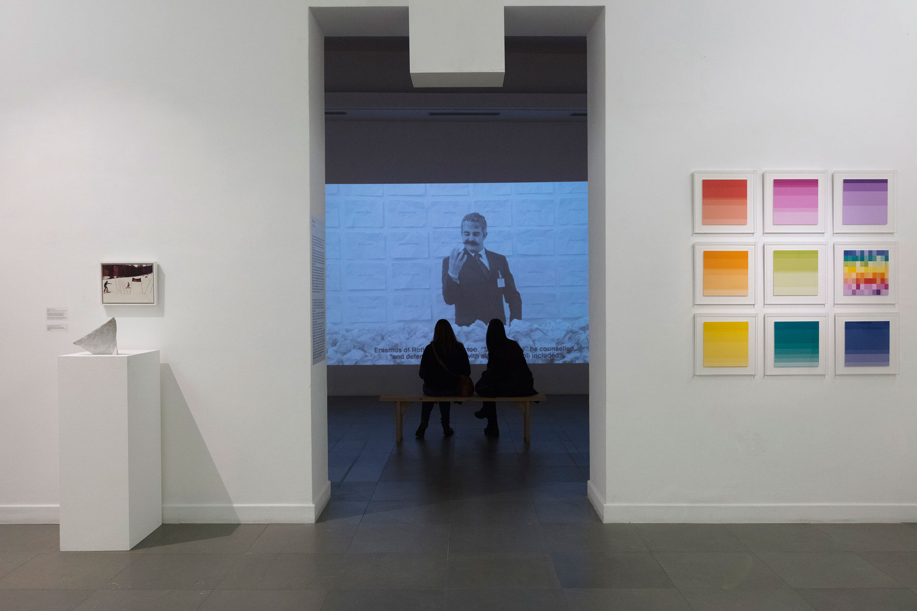 Sala della mostra Resurrezioni, Insurrezioni, Azioni 2009-2021. Foto di Enrico Amici
