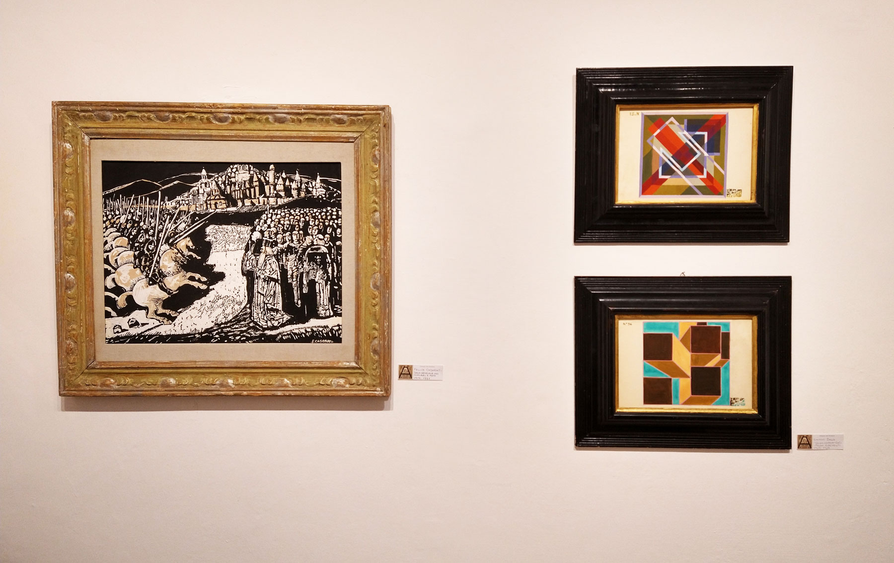 Casorati e Giacomo Balla
