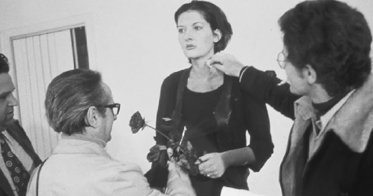 Marina Abramovi&#x0107;, Rhythm 0 (1974; performance)
