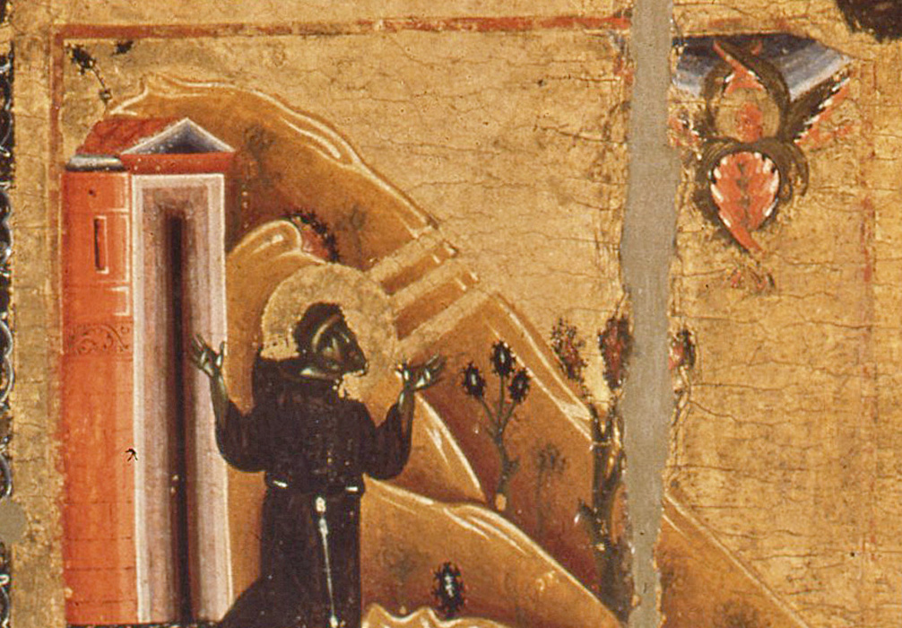 L'episodio delle stimmate nella pala Bardi
