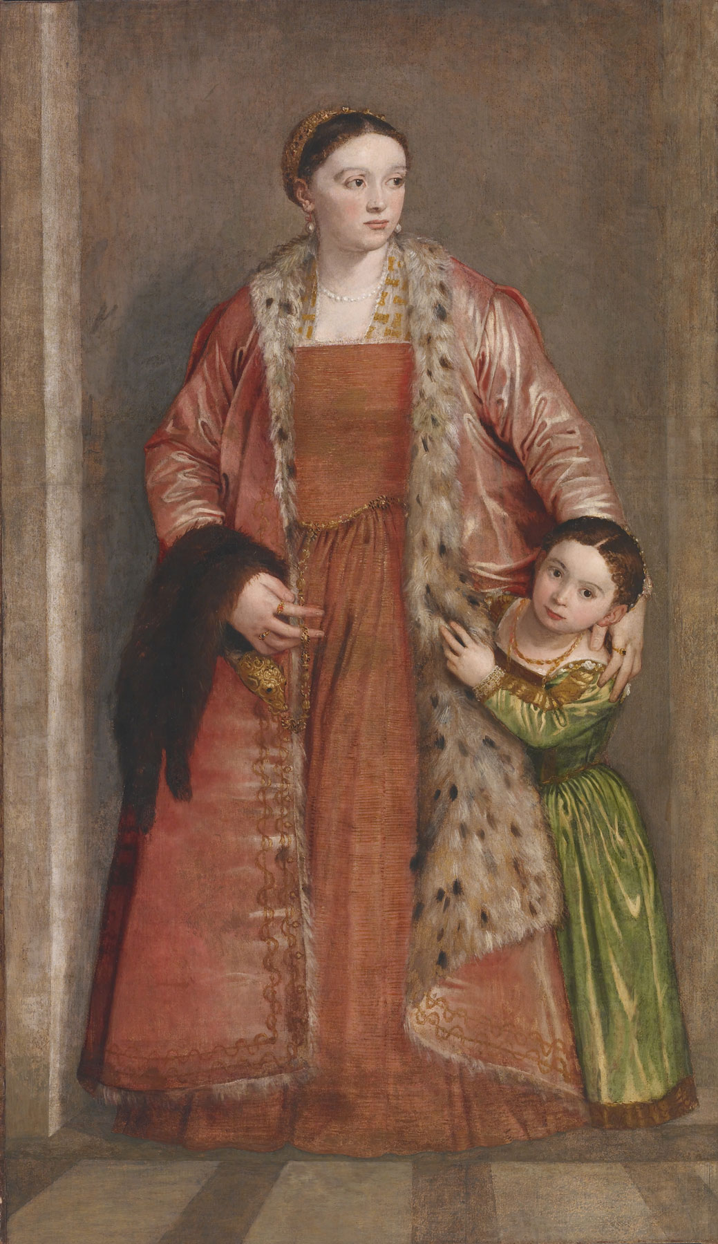 Paolo Veronese, Ritratto di Livia Thiene da Porto e sua figlia Deidamia (1552; olio su tela; Baltimora, The Walters Art Museum) ©The Walters Art Museum, Baltimore
 Paolo Veronese, Ritratto di Livia Thiene da Porto e sua figlia Deidamia (1552; olio su tela; Baltimora, The Walters Art Museum) ©The Walters Art Museum, Baltimore