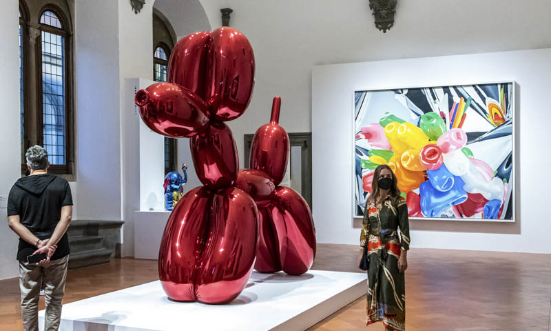 Mostra Shine di Jeff Koons. Foto di Ela Bialkowska - OKNO Studio
 Mostra Shine di Jeff Koons. Foto di Ela Bialkowska - OKNO Studio