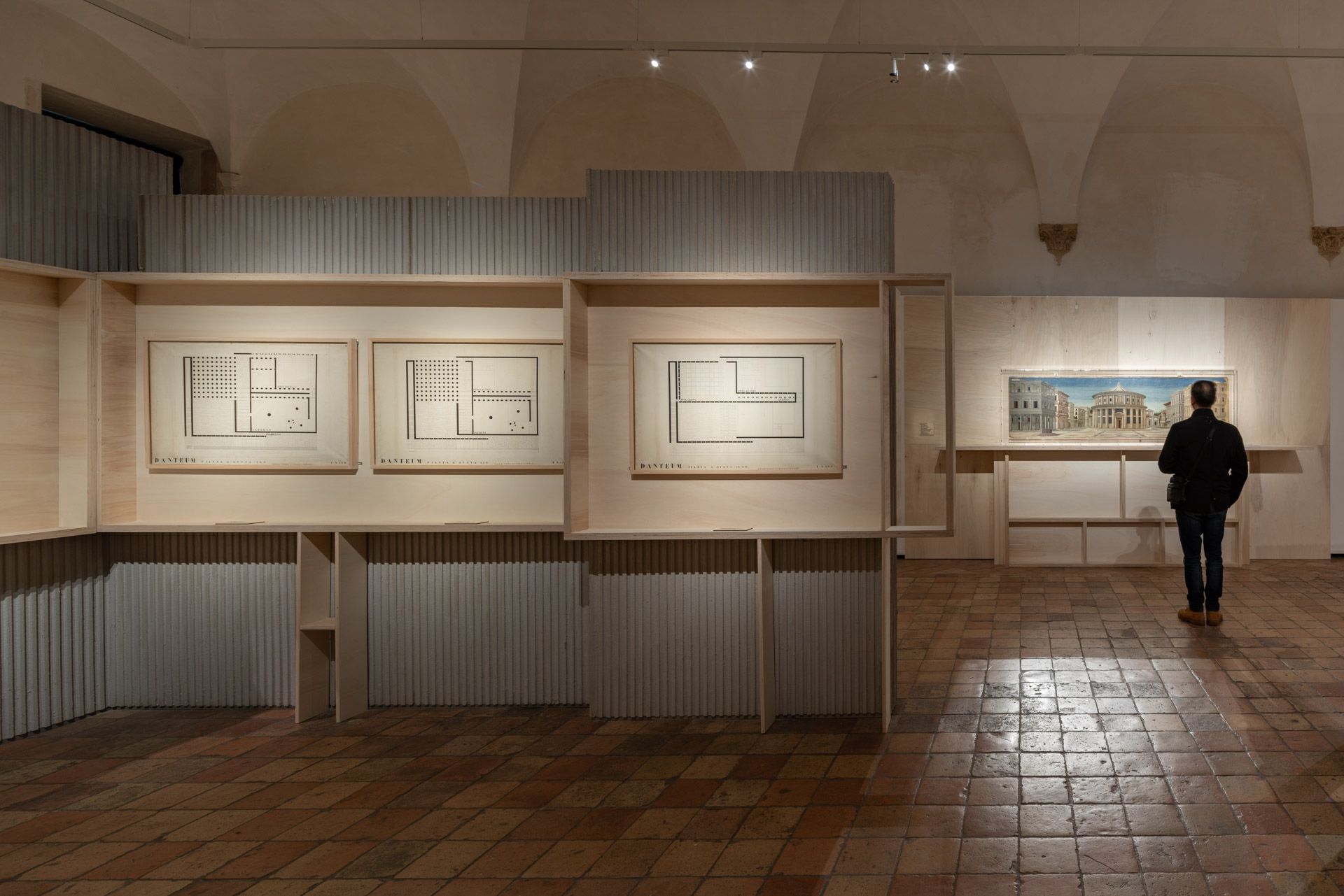 Le tavole del Danteum alla mostra Città di Dio. Città degli Uomini. Architetture dantesche e utopie urbane
 Le tavole del Danteum alla mostra Città di Dio. Città degli Uomini. Architetture dantesche e utopie urbane