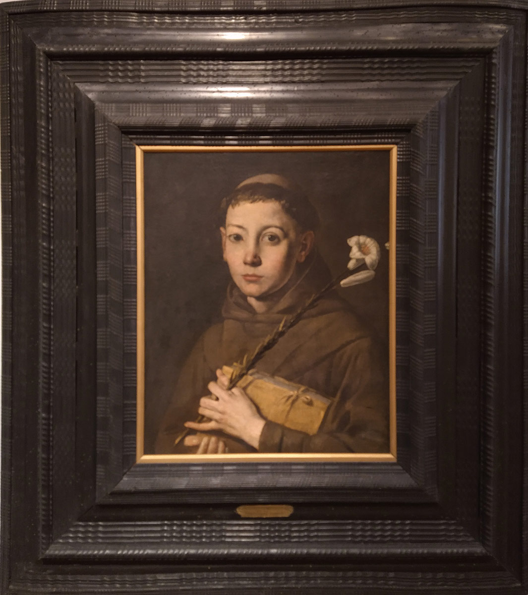 Tanzio da Varallo, Sant'Antonio da Padova (ante 1616; olio su tela; Varallo, Pinacoteca Civica)
